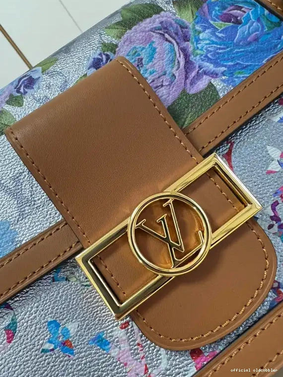 Official oldcobbler VUITTON LOUIS MM DAUPHINE 0619